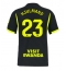 Atletico Madrid Morten Hjulmand #23 Replika Bortedrakt 2026-27 Kortermet