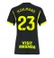 Atletico Madrid Morten Hjulmand #23 Replika Bortedrakt Dame 2026-27 Kortermet