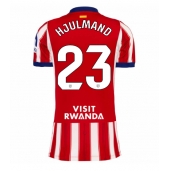 Atletico Madrid Morten Hjulmand #23 Replika Hjemmedrakt Dame 2026-27 Kortermet