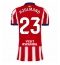 Atletico Madrid Morten Hjulmand #23 Replika Hjemmedrakt Dame 2026-27 Kortermet