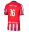 Atletico Madrid Nahuel Molina #16 Replika Hjemmedrakt 2024-25 Kortermet