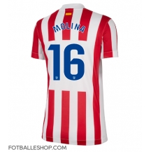 Atletico Madrid Nahuel Molina #16 Replika Hjemmedrakt Dame 2025-26 Kortermet