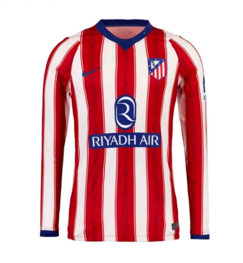 Atletico Madrid Replika Hjemmedrakt 2026-27 Langermet Atletico Madrid Replika Hjemmedrakt 2026-27 Langermet