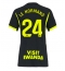 Atletico Madrid Robin Le Normand #24 Replika Bortedrakt Dame 2026-27 Kortermet