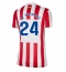 Atletico Madrid Robin Le Normand #24 Replika Hjemmedrakt Dame 2025-26 Kortermet