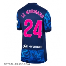Atletico Madrid Robin Le Normand #24 Replika Tredjedrakt Dame 2024-25 Kortermet