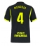 Atletico Madrid Rodrigo Mendoza #4 Replika Bortedrakt 2026-27 Kortermet