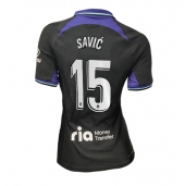 Atletico Madrid Stefan Savic #15 Replika Bortedrakt Dame 2022-23 Kortermet