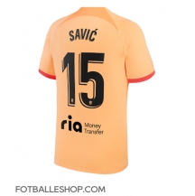 Atletico Madrid Stefan Savic #15 Replika Tredjedrakt 2022-23 Kortermet