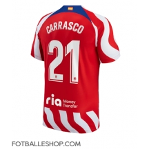 Atletico Madrid Yannick Carrasco #21 Replika Hjemmedrakt 2022-23 Kortermet