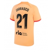 Atletico Madrid Yannick Carrasco #21 Replika Tredjedrakt 2022-23 Kortermet