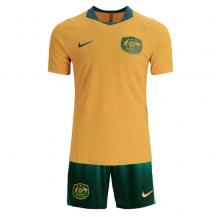 Australia Replika Hjemmedrakt Barn VM 2026 Kortermet (+ bukser)