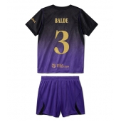 Barcelona Alejandro Balde #3 Replika Bortedrakt Barn 2026-27 Kortermet (+ bukser)