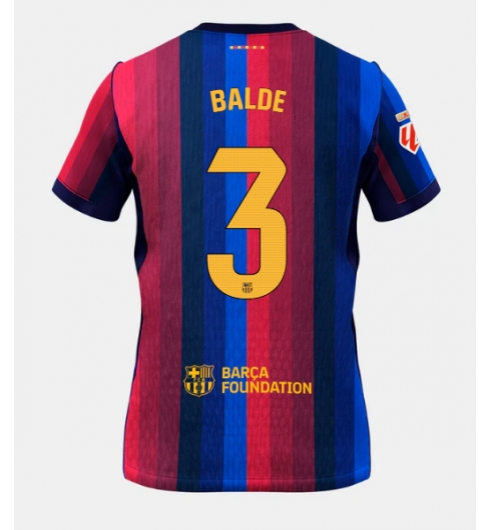 Barcelona Alejandro Balde #3 Replika Hjemmedrakt 2026-27 Kortermet Barcelona Alejandro Balde #3 Replika Hjemmedrakt 2026-27 Kortermet