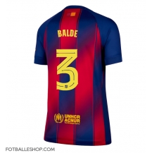 Barcelona Alejandro Balde #3 Replika Hjemmedrakt Dame 2025-26 Kortermet