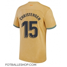 Barcelona Andreas Christensen #15 Replika Bortedrakt 2022-23 Kortermet