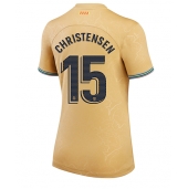 Barcelona Andreas Christensen #15 Replika Bortedrakt Dame 2022-23 Kortermet