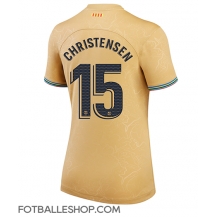 Barcelona Andreas Christensen #15 Replika Bortedrakt Dame 2022-23 Kortermet