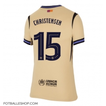 Barcelona Andreas Christensen #15 Replika Bortedrakt Dame 2025-26 Kortermet