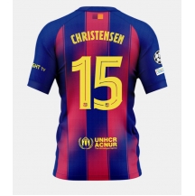 Barcelona Andreas Christensen #15 Replika Hjemmedrakt 2025-26 Kortermet