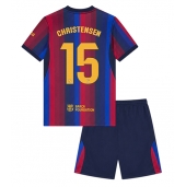 Barcelona Andreas Christensen #15 Replika Hjemmedrakt Barn 2026-27 Kortermet (+ bukser)
