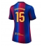 Barcelona Andreas Christensen #15 Replika Hjemmedrakt Dame 2026-27 Kortermet
