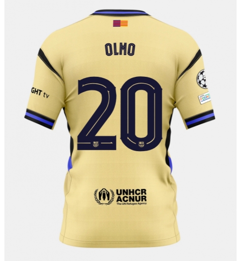 Barcelona Dani Olmo #20 Replika Bortedrakt 2025-26 Kortermet Barcelona Dani Olmo #20 Replika Bortedrakt 2025-26 Kortermet