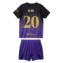 Barcelona Dani Olmo #20 Replika Bortedrakt Barn 2026-27 Kortermet (+ bukser)