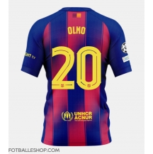 Barcelona Dani Olmo #20 Replika Hjemmedrakt 2025-26 Kortermet