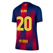 Barcelona Dani Olmo #20 Replika Hjemmedrakt Dame 2025-26 Kortermet