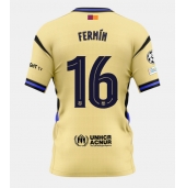 Barcelona Fermin Lopez #16 Replika Bortedrakt 2025-26 Kortermet