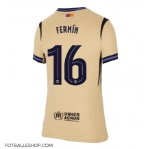 Barcelona Fermin Lopez #16 Replika Bortedrakt Dame 2025-26 Kortermet