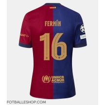 Barcelona Fermin Lopez #16 Replika Hjemmedrakt 2024-25 Kortermet