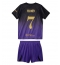 Barcelona Fermin Lopez #7 Replika Bortedrakt Barn 2026-27 Kortermet (+ bukser)