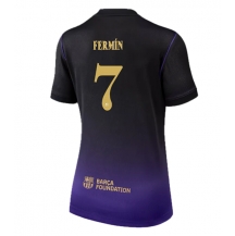 Barcelona Fermin Lopez #7 Replika Bortedrakt Dame 2026-27 Kortermet
