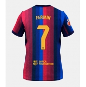Barcelona Fermin Lopez #7 Replika Hjemmedrakt 2026-27 Kortermet