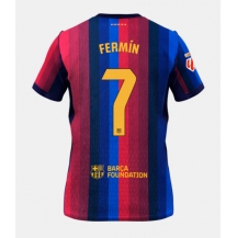 Barcelona Fermin Lopez #7 Replika Hjemmedrakt 2026-27 Kortermet