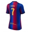 Barcelona Fermin Lopez #7 Replika Hjemmedrakt Dame 2026-27 Kortermet