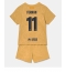 Barcelona Ferran Torres #11 Replika Bortedrakt Barn 2022-23 Kortermet (+ bukser)