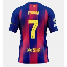 Barcelona Ferran Torres #7 Replika Hjemmedrakt 2025-26 Kortermet