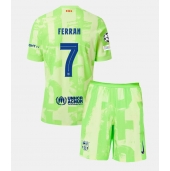 Barcelona Ferran Torres #7 Replika Tredjedrakt Barn 2024-25 Kortermet (+ bukser)