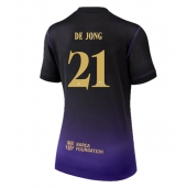Barcelona Frenkie de Jong #21 Replika Bortedrakt Dame 2026-27 Kortermet