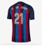 Barcelona Frenkie de Jong #21 Replika Hjemmedrakt 2022-23 Kortermet