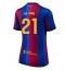 Barcelona Frenkie de Jong #21 Replika Hjemmedrakt Dame 2026-27 Kortermet