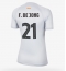 Barcelona Frenkie de Jong #21 Replika Tredjedrakt Dame 2022-23 Kortermet