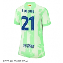 Barcelona Frenkie de Jong #21 Replika Tredjedrakt Dame 2024-25 Kortermet