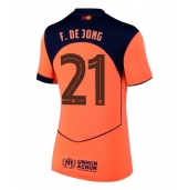 Barcelona Frenkie de Jong #21 Replika Tredjedrakt Dame 2025-26 Kortermet