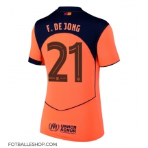 Barcelona Frenkie de Jong #21 Replika Tredjedrakt Dame 2025-26 Kortermet