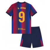 Barcelona Gabriel Jesus #9 Replika Hjemmedrakt Barn 2026-27 Kortermet (+ bukser)