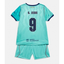 Barcelona Gabriel Jesus #9 Replika Tredjedrakt Barn 2026-27 Kortermet (+ bukser)